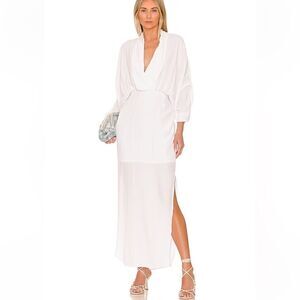 SWF × REVOLVE Plunge Pockets Dress in Bleach.Size S